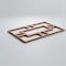 Ekena Millwork Small Hastings Decorative Fretwork Wood Wall Panels, Red Oak, 7 1/2"W x 11 3/8"H x 3/8"T WALW12X12X0375HASRO - alternate 5